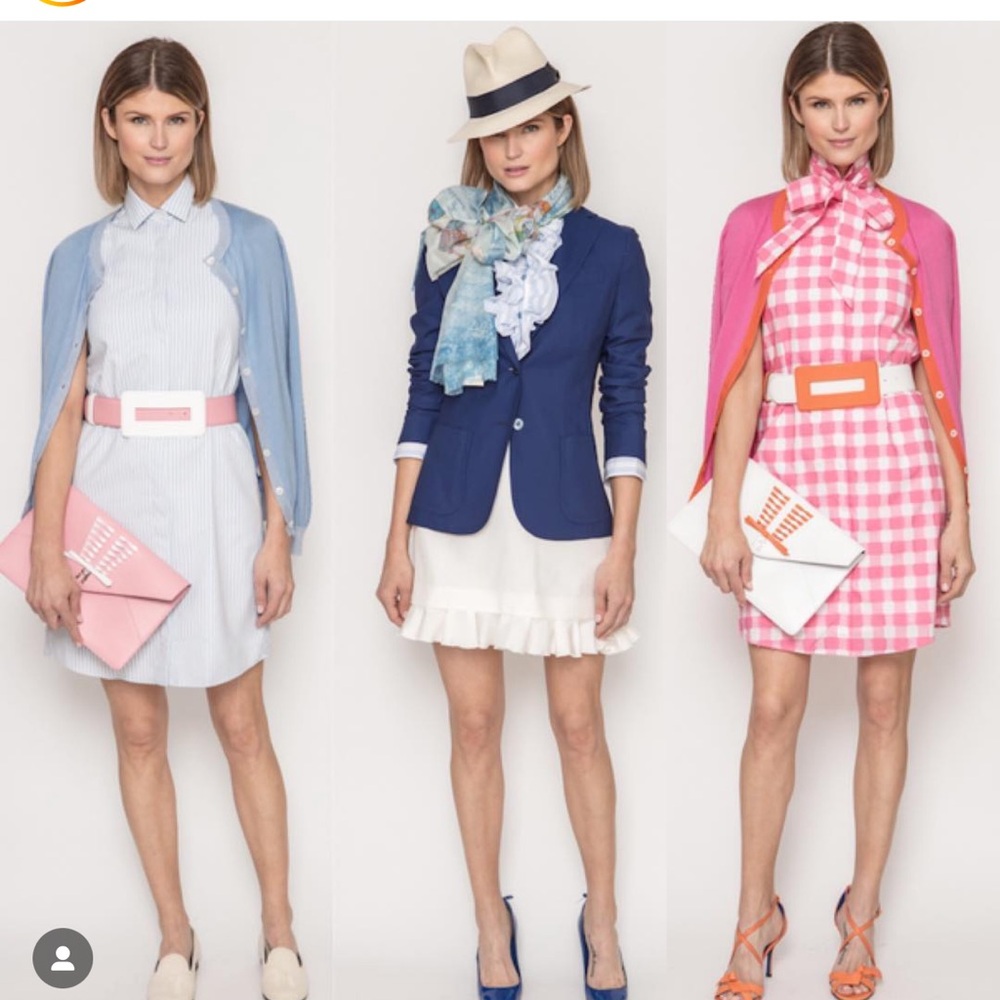 HADLEIGH’S NWT ALI SKIRT POKADOT SEERSUCKER
